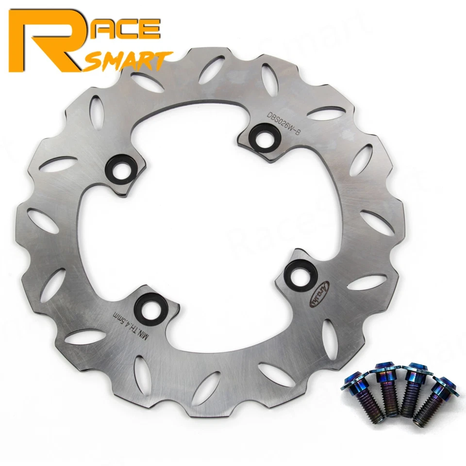 For Kawasaki Z1000 2003-2006 Front Rear Brake Rotors Discs Mounting Bolts Screws - Image 4 of 4