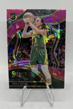 2024 Select WNBA NIKA MUHL Courtside Seattle Storm Pink Ice Prizm RC #162 SSP!