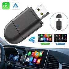 USB Wireless CarPlay Adapter For iPhone Apple Wireless Dongle Plug ＆Play 2in1