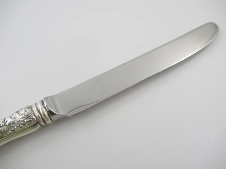 Cuchillo de cena desarmado Reed & Barton Love cubiertos de plata de ley 9-3/4" Foto 4 de 4