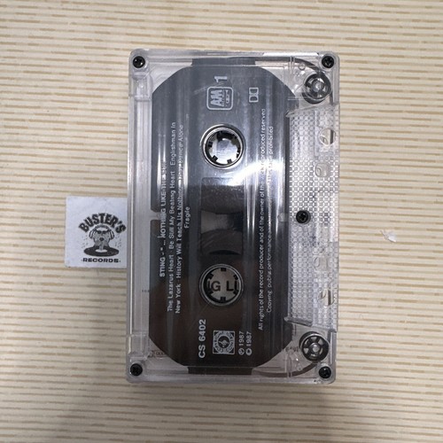 STING - Nothing Like The Sun Audio Cassette Tape - Picture 3 of 5