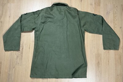 Vintage US Army P58 Sateen Shirt Uniform Trooper Fatigues