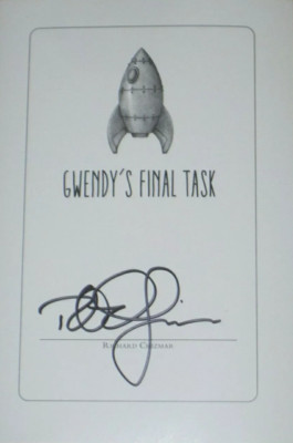 RICHARD CHIZMAR signiertes Bookplate GWENDY S FINAL TASK Buch Stephen King AUTOGRAMM