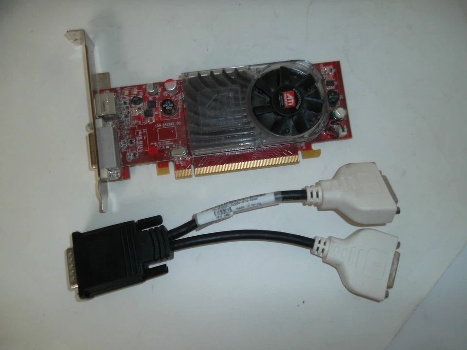 Dell ATI Radeon HD 3450 PCIe Graphics Video Card 256MB DDR2 DMS-59 TV-Out X398D - Image 3 of 4