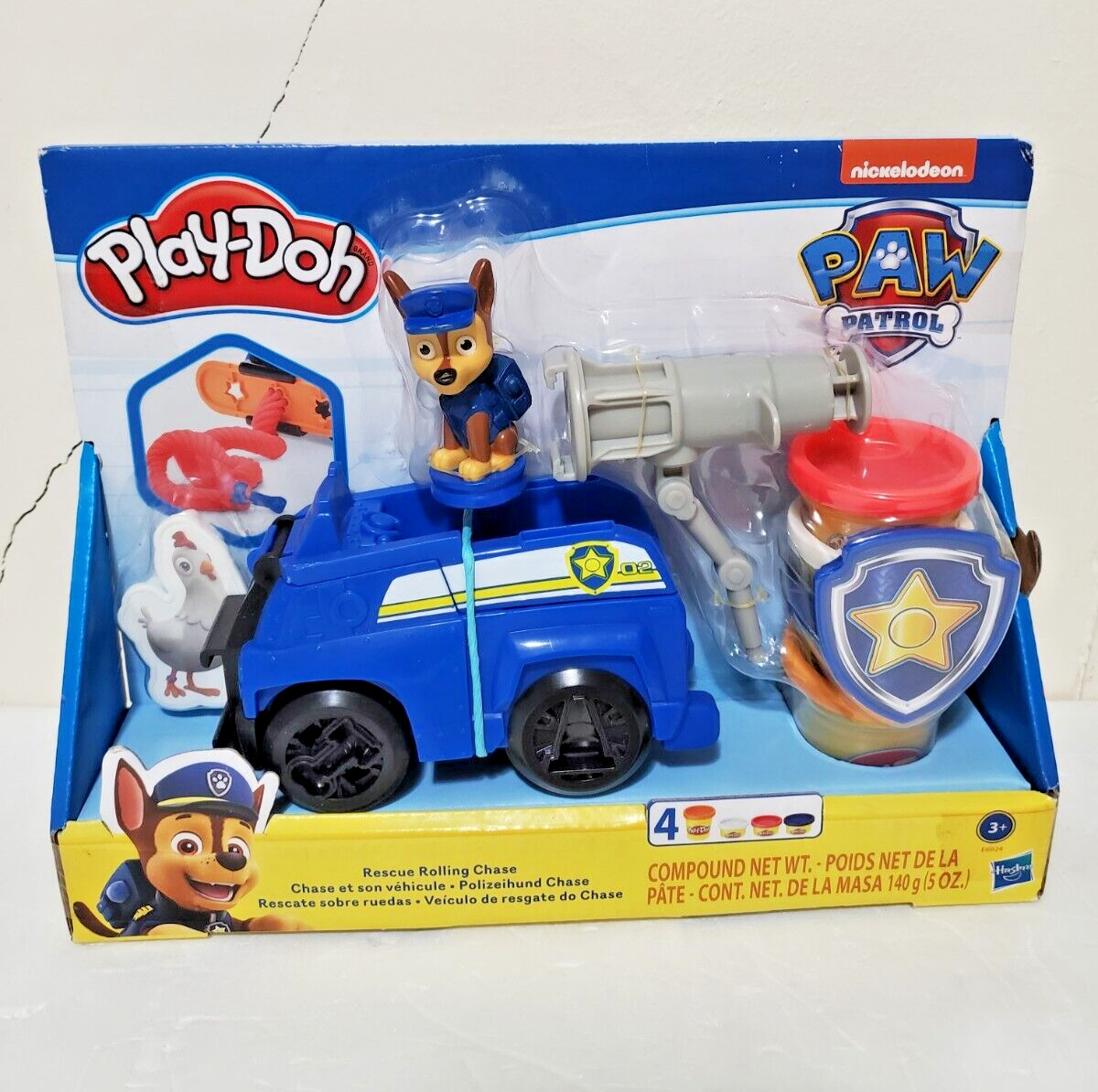 Play-Doh Paw Patrol Rescue Rolling Chase Toy Police Cruiser 