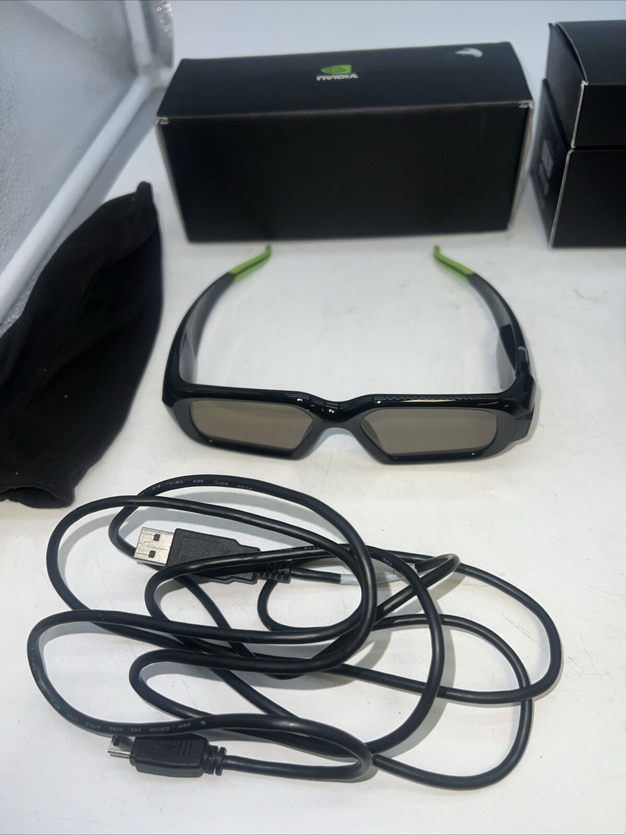 Set Of 2 NVidia 3D Vision Wireless Glasses | Stereoscopic 3D Set Of 2 NVidia 3D Vision Wireless Glasses | Stereoscopic 3D