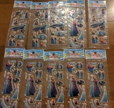Frozen 3D Sticker 10 Sheets of Stickers US New