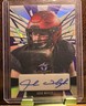 2022 Leaf Valiant Josh Whyle purple autograph RC 12/15 #PA-JW3  Titans Rookie