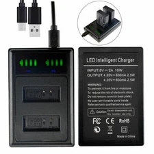 LCD DUAL Battery Charger For Canon LC-E12E DS126391 DS126471 DS126441 M100 SX70