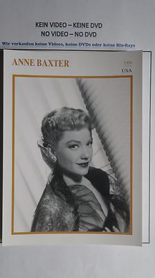S45 - Starfilmkarte - ANNE BAXTER