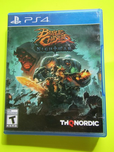 Playstation 4 PS4 Battle Chasers Nightwar in Hülle