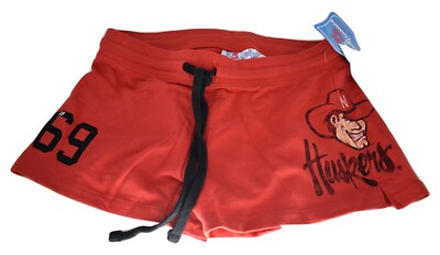 E5 NCAA Campus Classics Womens Nebraska Huskers Shorts NWT S, M, L