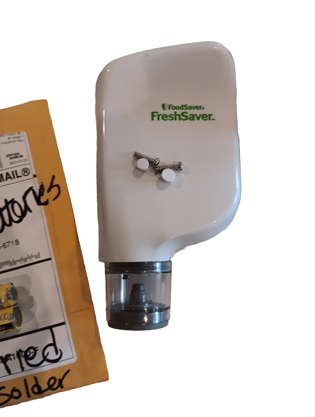 FoodSaver FreshSaver HandheldRechargeable Vacuum SealingSystem Charger