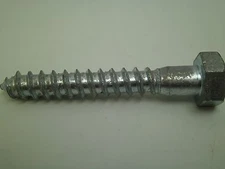 (Qty 100) 5/16" x 1 7/8" Hex Head Lag Screw / Bolt Zinc SEE PHOTOS FREE SHIP! NC
