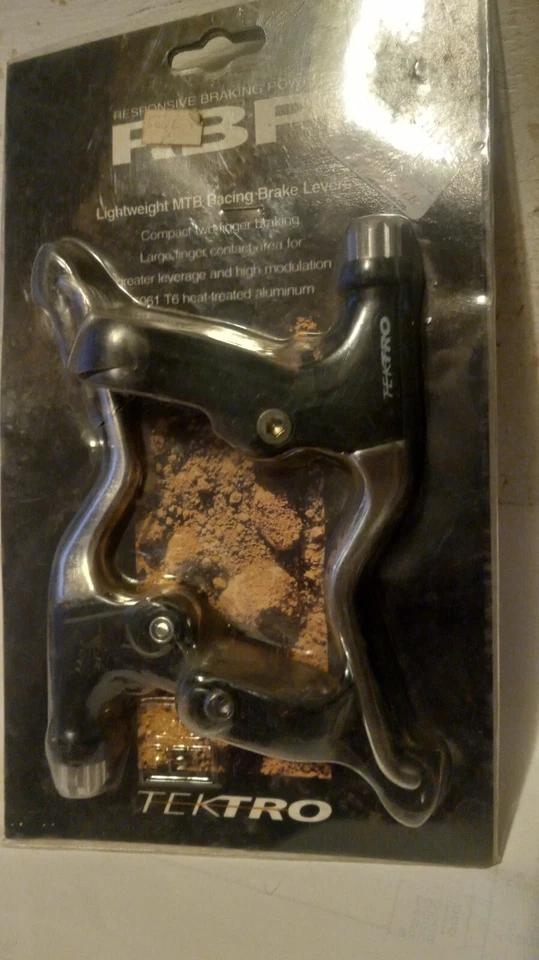 Nuevo de Lote Antiguo MTB Tektro Palancas de Freno Compatible con GRIP SHIFT Foto 4 de 4