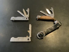 Lot Of 3 Bassett USA Manicure Tools Trim Need Cleaning