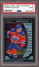 2015-16 O-Pee-Chee Platinum Connor McDavid Marquee Rookies RC #M1 PSA 9