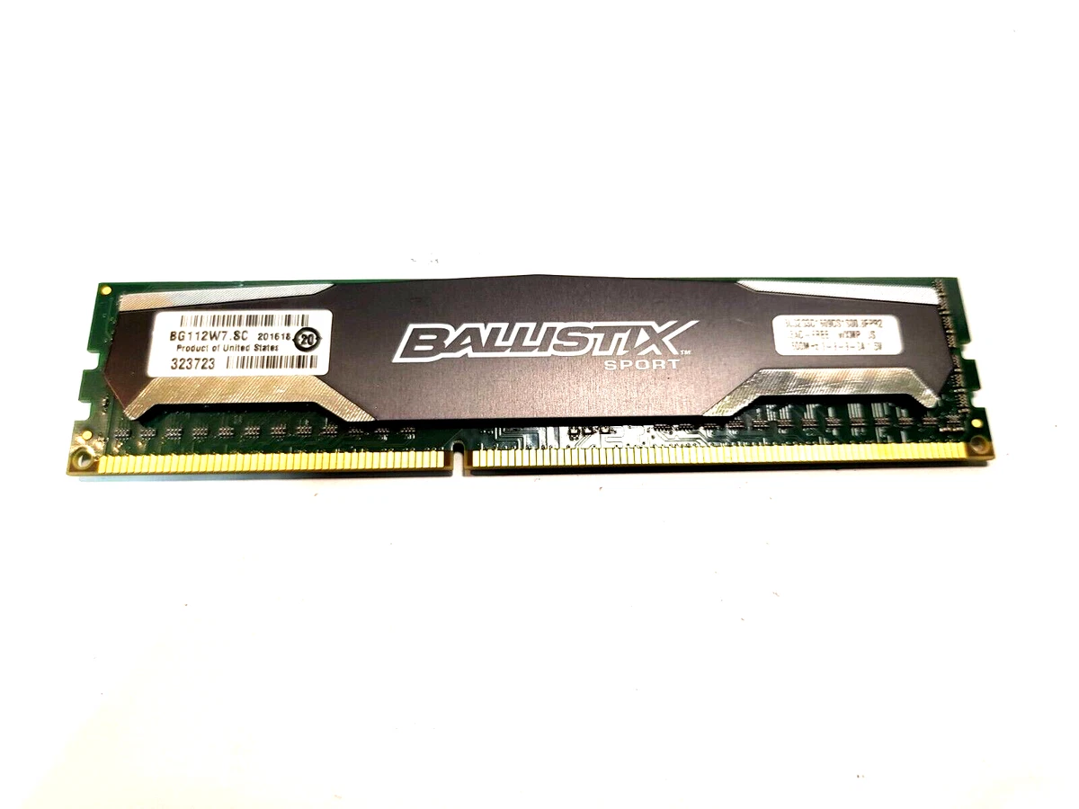 Crucial Ballistix BLS4G3D1609DS1S00 8FPR2 4GB DDR3 1600MHz Desktop