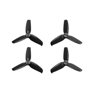 Microheli Plastic 3-Blade Propeller 2540 CW/CCW (BK)