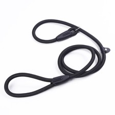 Dog Nylon Adjustable Loop Slip Rope Leash Lead Training Choke Pet Collar 130cm