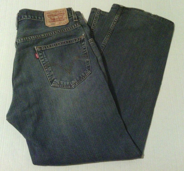 Levis 569 Jeans Mens Loose Straight Size 38 X 30 Dark Blue Levi's 270 for sale online | eBay