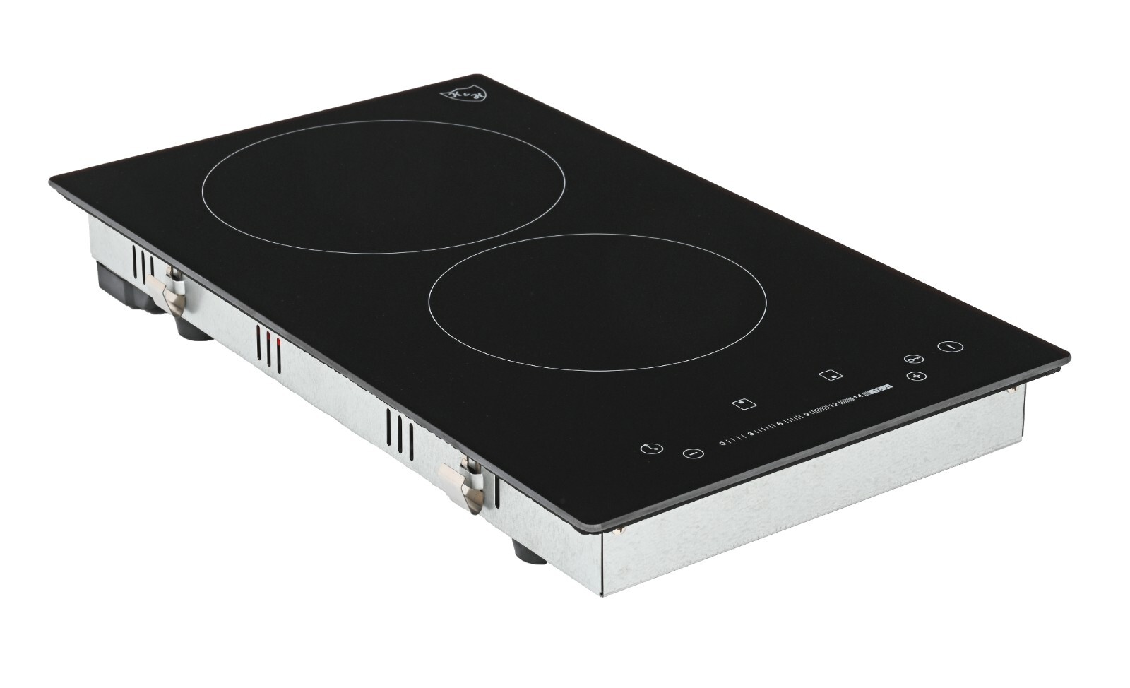 K&H Domino 2 Burner 12" Electric Radiant Ceramic Cooktop 240V CERV