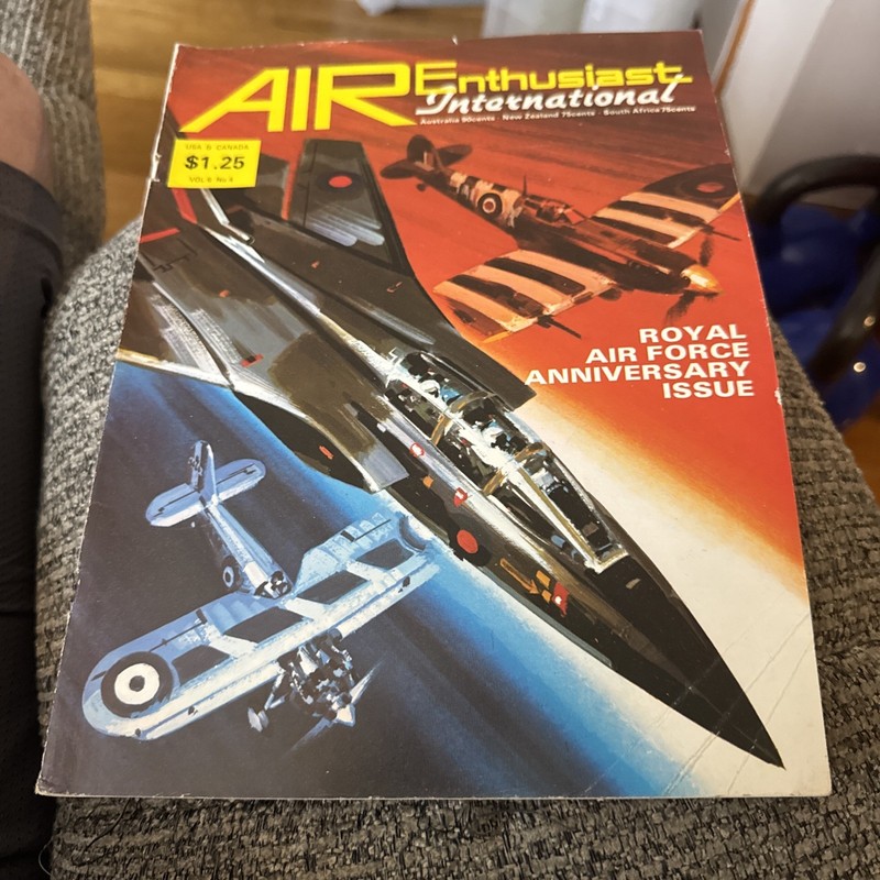 Air Enthusiast International Apr 1974 v6 n4 Royal Air Force Anniversary Issue