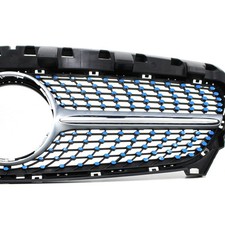 Kühlergrill Aufkleber kompatibel mit Mercedes W117 Autofolie K051 Azurblau Kühlergrill Aufkleber kompatibel mit Mercedes W117 Autofolie K051 Azurblau