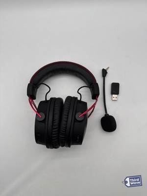 HyperX Cloud Alpha Wireless Gaming Headset Red DTS Headphone:X 4P5D4AA