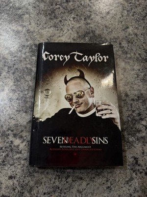 Corey Taylor Slipknot Seven Deadly Sins Autographed Book