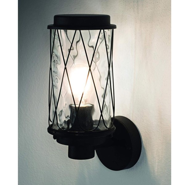 Ledvance AußEnleuchte Wandlampe Endura Classic Cage Up Schwarz IP44 E27 Stehend-image