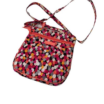 Vera Bradley Pixie Confetti Purse Little Hipster Crossbody Bag Retired Pattern