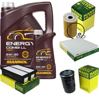 Mann Inspektionspaket Mannol Energy 5W-30 FüR Hyundai IX35 1.7 Crdi KIA Sportage