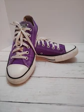 Converse Low Top Wmns. Sz. 9 Men' s size 7 Purple Canvas Sneakers  Shoes 139793F