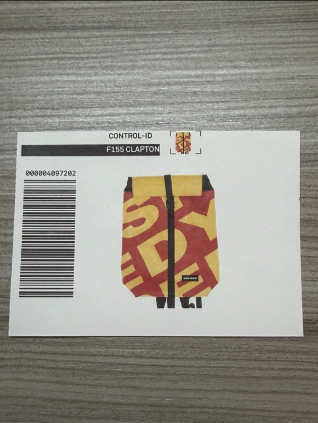 Freitag Clapton Rare Colour Combination Backpack image 9