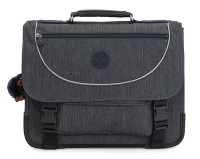 kipling Back To School Peppery Preppy Schoolbag M Rucksack Tasche Marine Navy