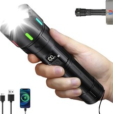 Rechargeable Flashlight 2000 High Lumens, 5 Modes Super Bright LED ..