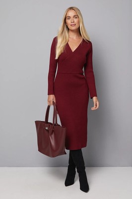 Wallis Berry Dress Womens Casual Dresses