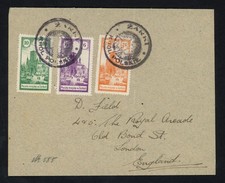 1920 Poland Cover To GB 40gr Poczta Polska Krolestwo Polskie Zarki Pmk To London