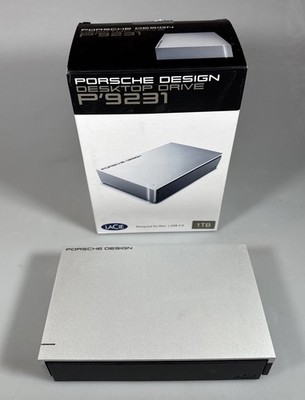 LaCie Porsche Design P 9231 1TB Desktop External Hard Drive USB 2.0 Unit Only