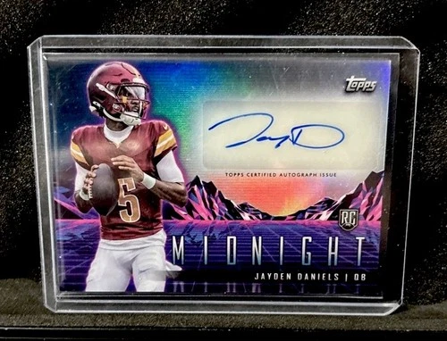 2024 Topps Midnight - Rookie Horizon Signatures Jayden Daniels #RHS-JD (AU, RC)