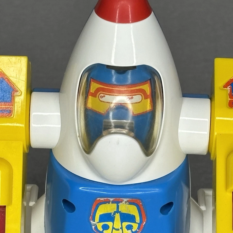 1986 Takara Playskool My First Transformer Jet-Kun Jet Airplane Action Figure - Image 3 of 4