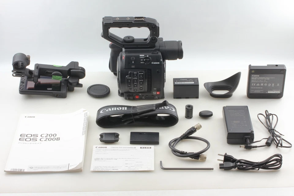 Hour Meter 340H [MINT No US Duty] Canon EOS C200 Camcorder Cinema Camera JAPAN - Image 2 of 4