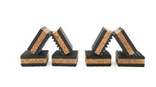 Sound Isolation Pads, Cork Pads for Speakers to Improve Sound and Reduce Vibr...
