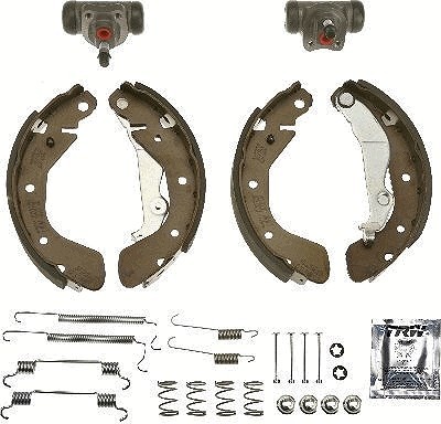 TRW Bremsbackensatz Hinterachse U.A. FüR Chevrolet, GM Korea-image