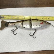 Triple Trout 8" Glide Bait, Vintage Swimbait -2005 -2007 Wow 22nd Century Baits
