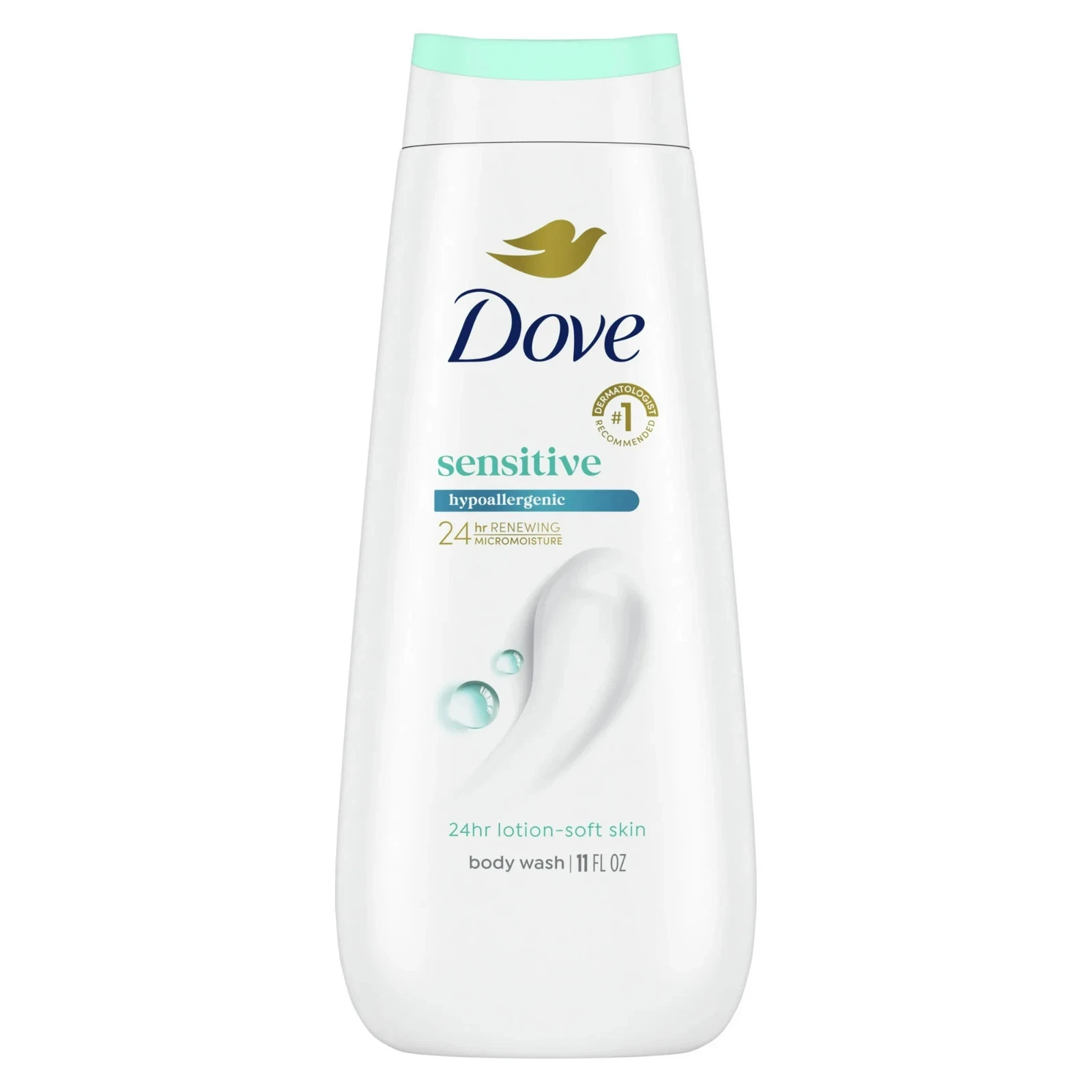 dove sensitive skin body bath gel 680ml