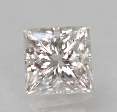 0.01 Carat H SI1 Princess Natural Enhanced EARTH MINED Loose Diamond 1.40X1.38mm