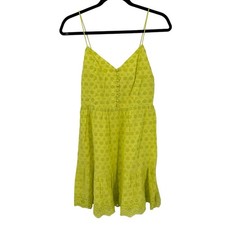 Alice + Olivia dress Fae Eyelet Embroidered minidress size 2
