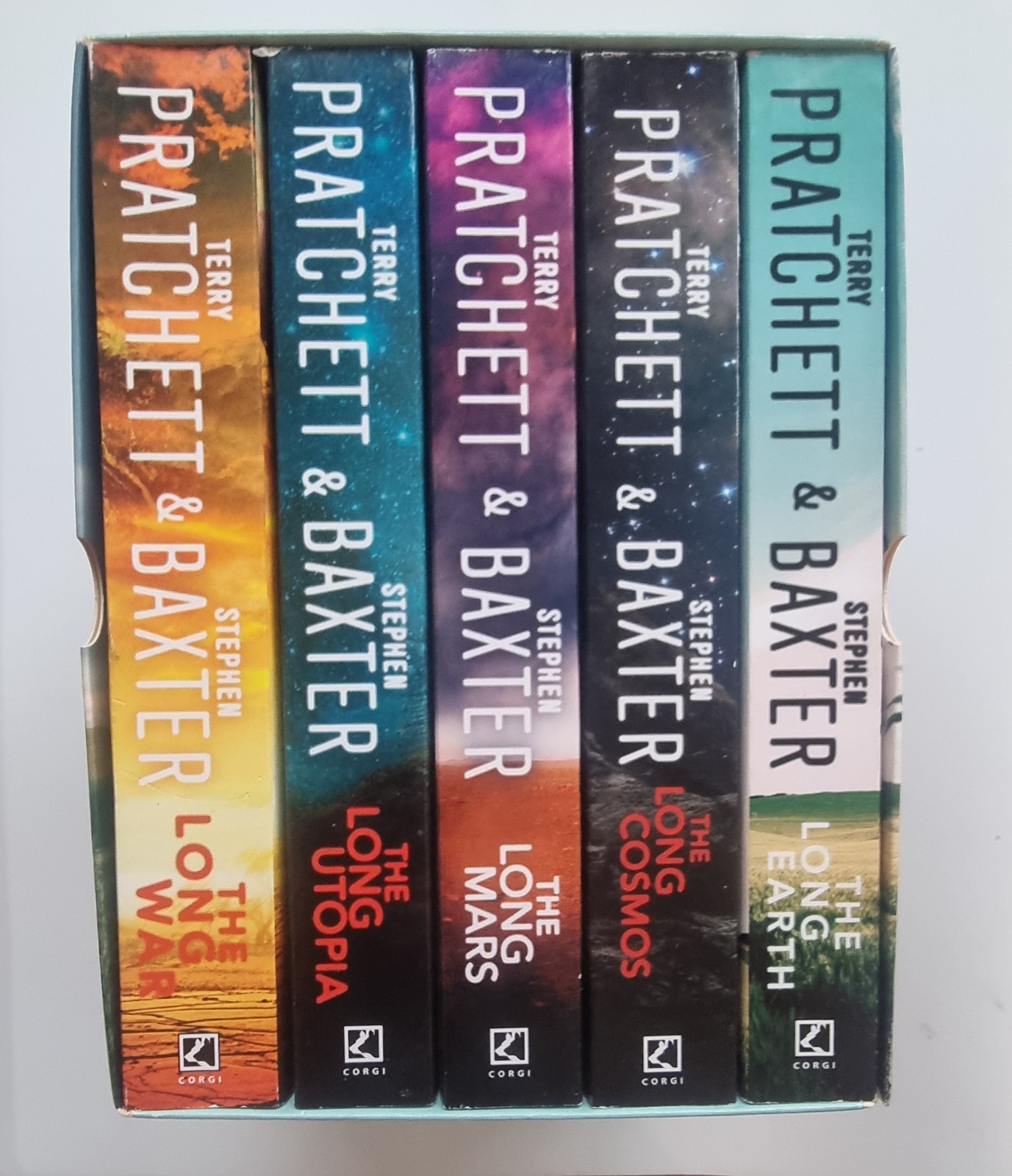 The Long Earth Complete Collection 5 Book Set Terry Pratchett & Stephen Baxter
